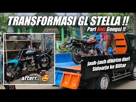 Restorasi Modifikasi Honda GL BAPAK Jadi GL KEKINIAN YouTube