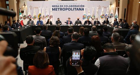 Se Une Gobierno Y Alcaldes En Mesa De Colaboración Metropolitana