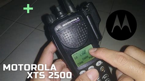 Review Ht Polisi Motorola Xts 2500 800 Mhz Youtube