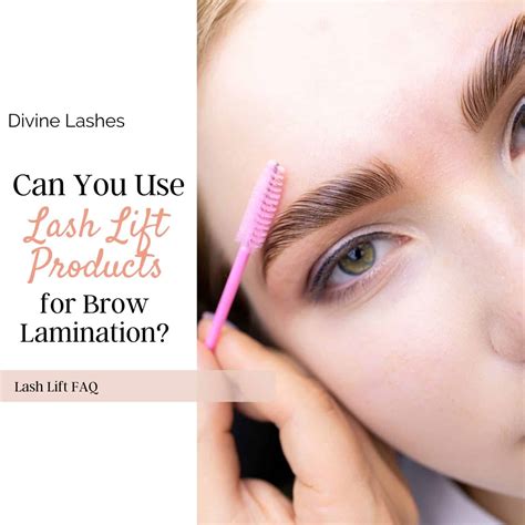 Can I Use Lash Lift Products For Brow Lamination Answered