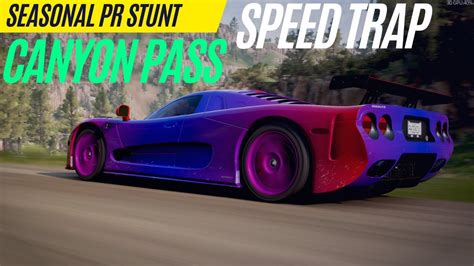 Forza Horizon 5 Speed Trap Canyon Pass S2 Class Anything Goes