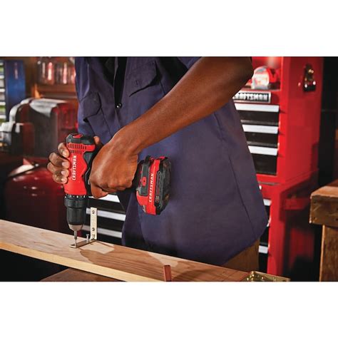 CRAFTSMAN V20 20-volt Max 1/2-in Keyless Cordless Drill (2-Batteries ...