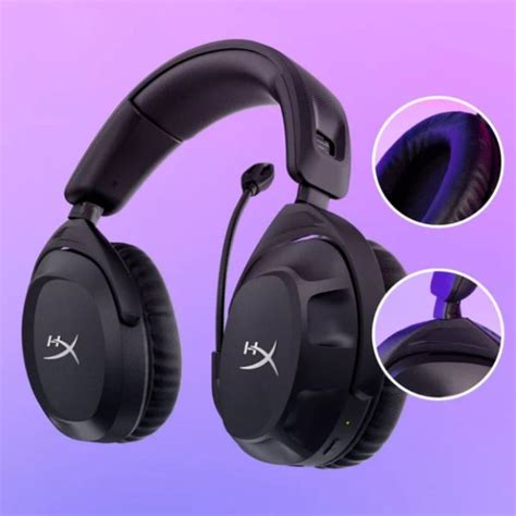 Tai Nghe Kh Ng D Y Hyperx Cloud Stinger Ii Wireless Black Th