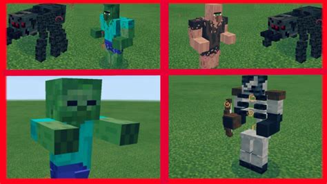 Criaturas Mod Adicionadas No Minecraft Pe Minecraft Pocket Edition