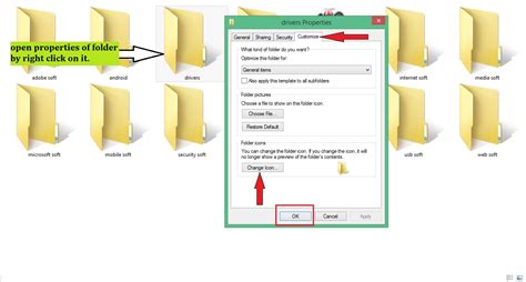 How To Change Folder Icons On Windows Trickybook