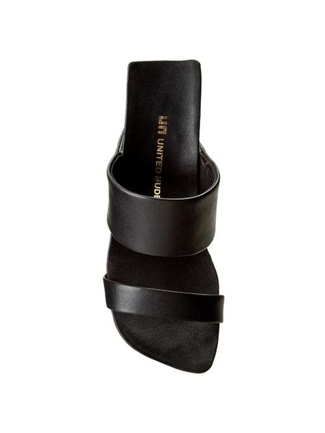 United Nude Pantoletten Loop Hi 100050116S15 Schwarz Modivo At