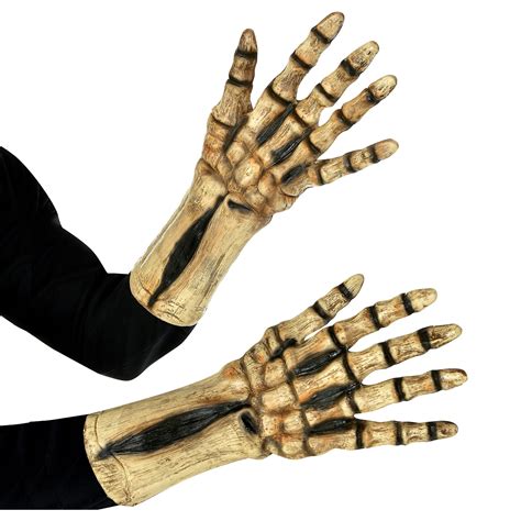 Skeleton Gloves For Adults Halloween Accessories For Skeleton Costume