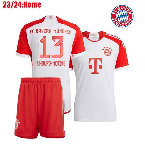 Bayern Munich Home Soccer Jersey Traje Mane Choupo Moting