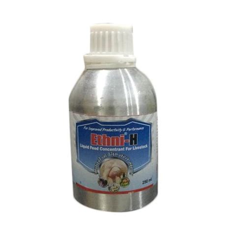 Ethni H Liquid Feed Concentrate For Livestock Packaging Type Tin