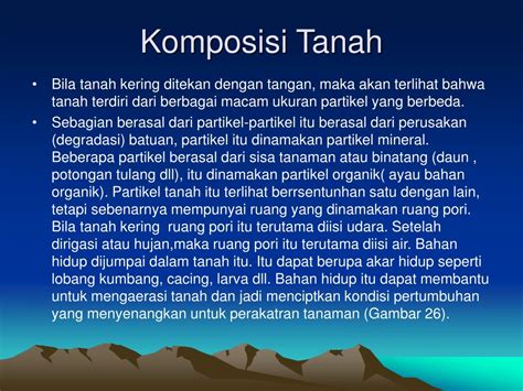 Ppt Faktor Faktor Pembentukan Tanah Powerpoint Presentation Free