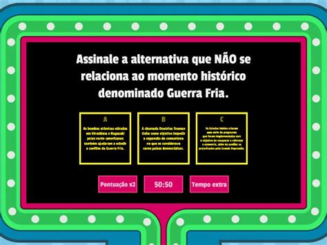 Guerra Fria Gameshow Quiz