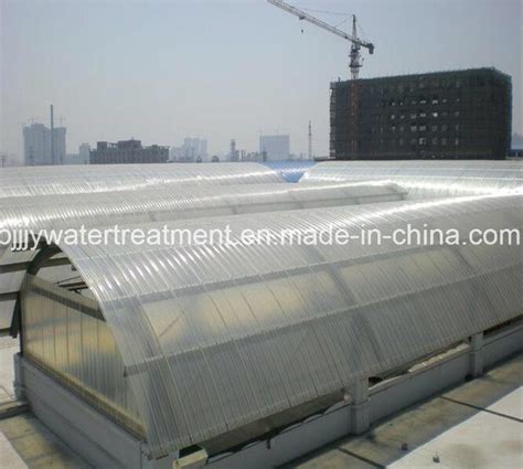 FRP Corrugated Roofing Sheet For Greenhouse Fiberglass Sunlight Panel