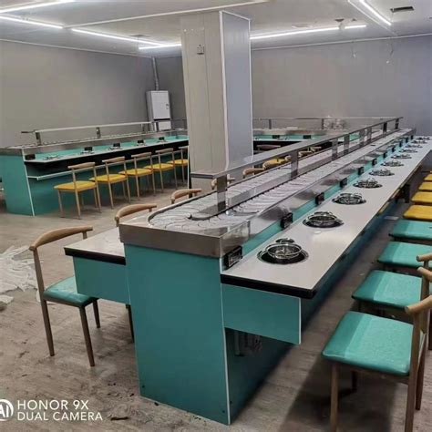 Rotary Sushi Bar Conveyor Belt Revolving Hot Pot Rotating Sushi Restaurant Equipment Rotating