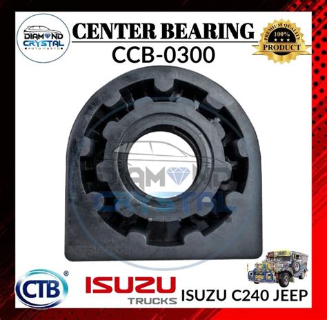 CENTER BEARING CUSHION ISUZU C240 JEEP PART NUMBER 1 37516 030 0 CTB