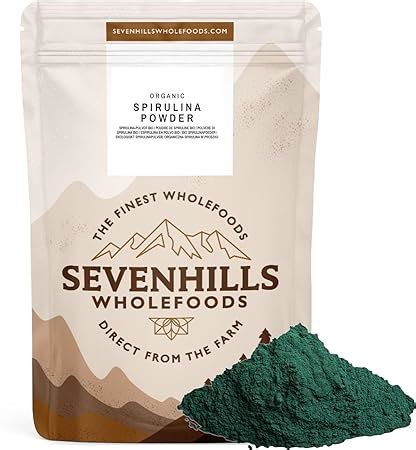 Sevenhills Wholefoods Spirulina Pulver Bio Kg Amazon De Drogerie