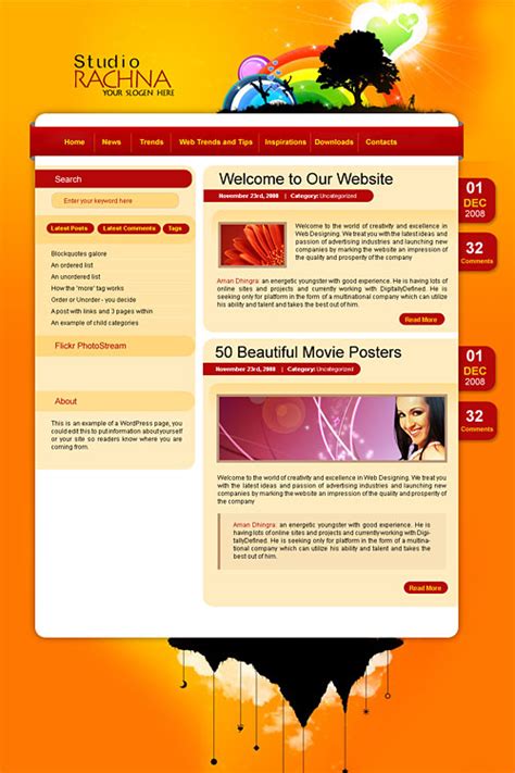 25 BEST FREE WORDPRESS THEMES | vanmy.net