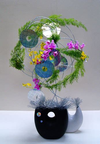 Ikebana Ikenobo Flower Arrangement 3 Masahiko Taniguchi Flickr