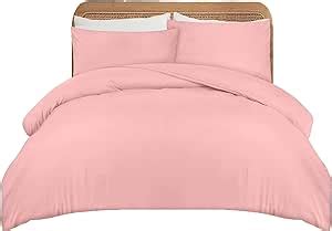 Apex Furnishings Single Duvet Cover Set Soft Brushed Microfibre