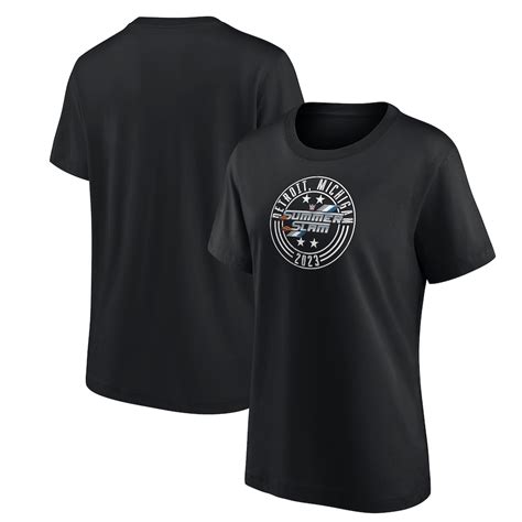 WWE SummerSlam 2023 Badge T-Shirt - Womens