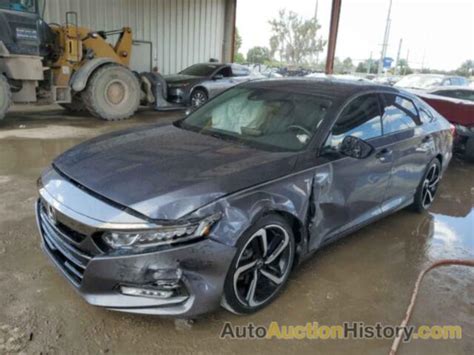 1HGCV2F38KA012116 2019 HONDA ACCORD SPORT - View history and price at AutoAuctionHistory