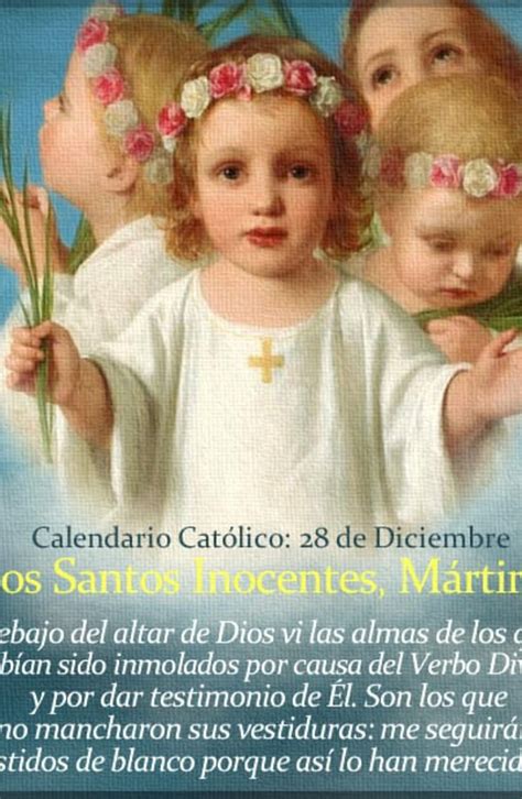 En el día de los Santos Inocentes Amistad en Cristo con María a un