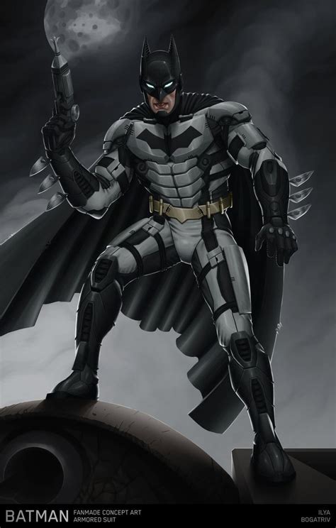 Batman Costume Concept Art