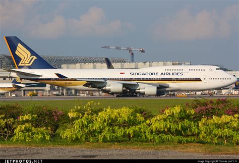 9V SPI Boeing 747 412 Singapore Airlines Thomas Loh Y H JetPhotos