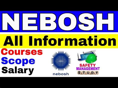 What Is Nebosh Nebosh Safety Course Salary Of Safety Officer