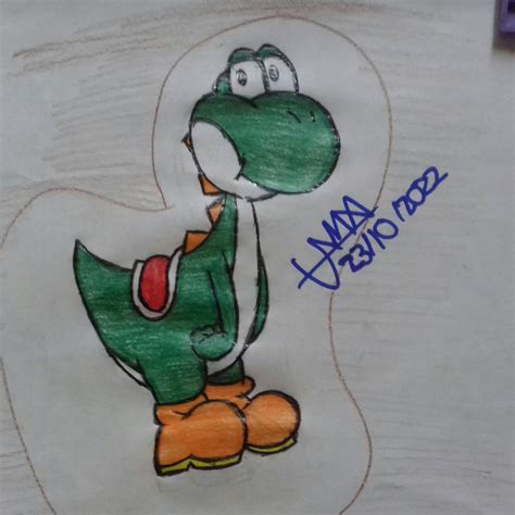 Yoshi!!! (Color) by UYagami9905 on DeviantArt