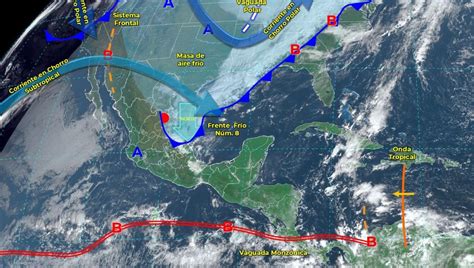 Nuevo Frente Frío 9 ¿cuándo Llega Y Qué Estados Afectará A México