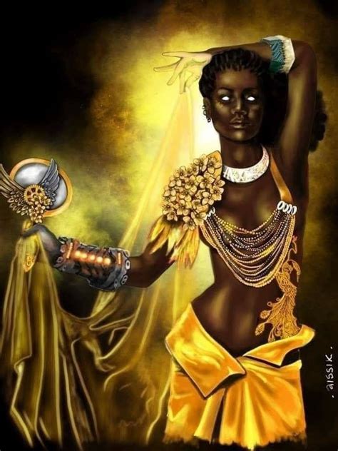 Pin by Giovana Quitério on ORIXÁ OXUM African goddess Oshun goddess