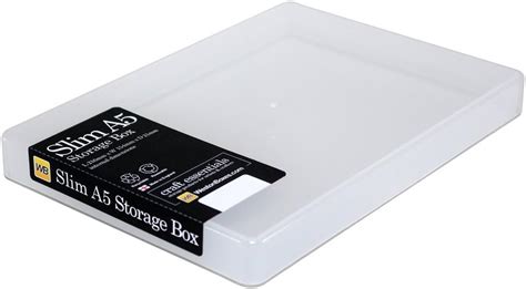 Westonboxes A5 Slim Plastic Storage Or Presentation Box For