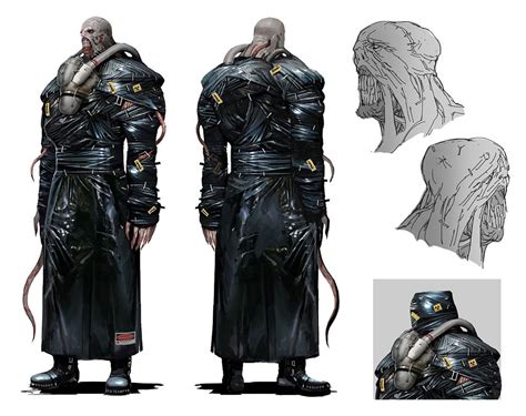 nemesis concept art resident evil   art gallery artofit