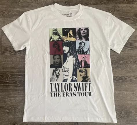 Taylor Swift The Eras Tour Official Merch White M T Shirt Unisex Size