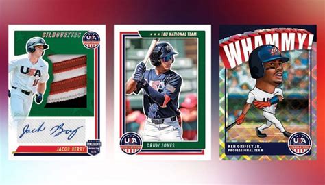 Panini Stars And Stripes Usa Baseball Checklist Hobby Box Info