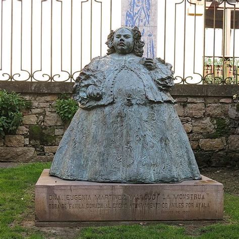 Sculpture Of Eugenia Mart Nez Vallejo Avil S Spain Atlas Obscura