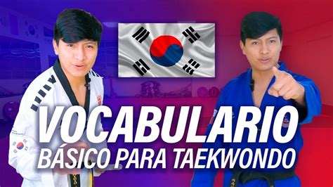 VOCABULARIO para TAEKWONDO Coreano Básico YouTube