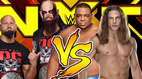 NXT Takeover No Mercy Mod Matches The OC Vs Keith Lee Matt Riddle