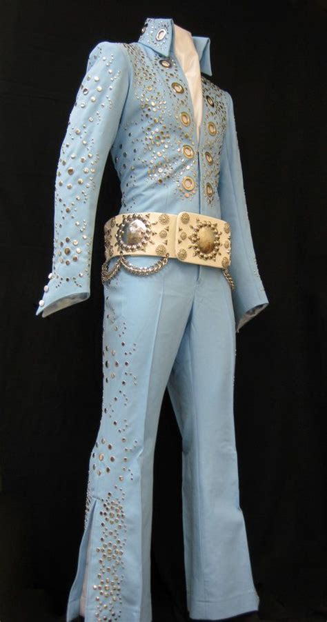 Jumpsuits — Bandk Enterprises Costume Company Elvis Jumpsuits Blue Jumpsuits Elvis Costume