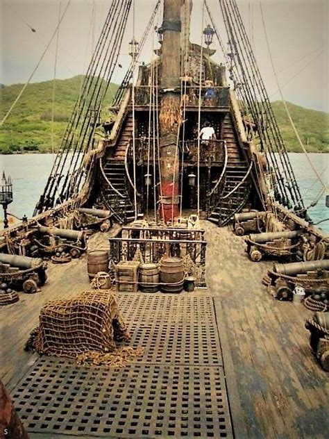 Old Sailing Ship Deck