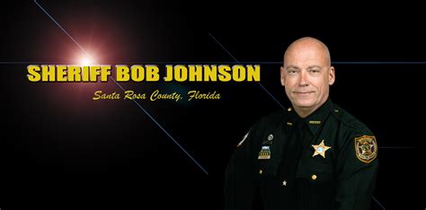 Sheriff Bob Johnson | Santa Rosa County Sheriff's Office