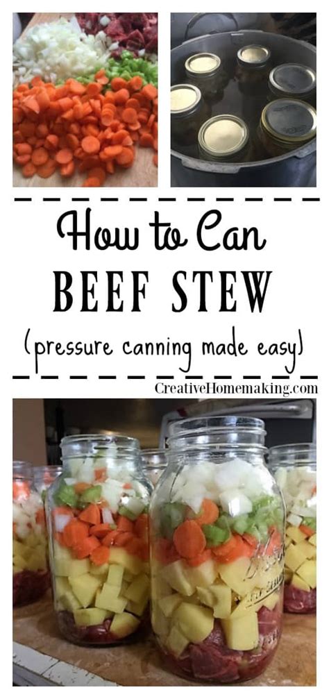 Hearty Beef Stew Canning Recipe: Preserve Comfort in Every Jar ...