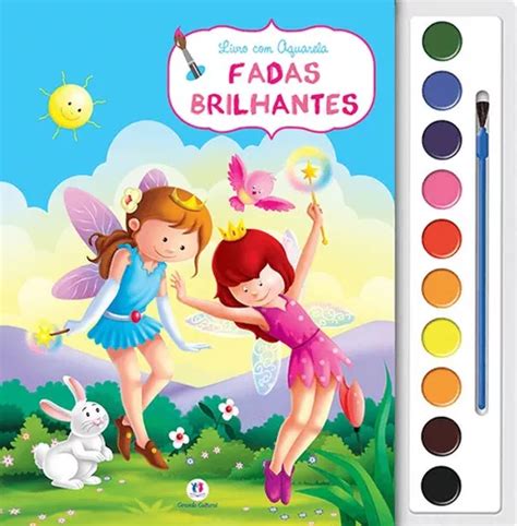 Fadas brilhantes de Cultural Ciranda Série Livro aquarela