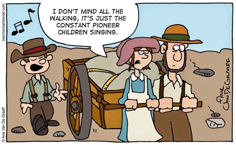 Pioneer Genealogy Humor Cartoonist Comics