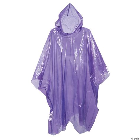 Adults Purple Rain Ponchos Discontinued