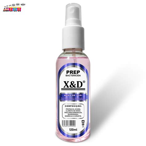 Prep X D Profissional Bactericida Anti Fungo Spray Higiene Unhas Ml