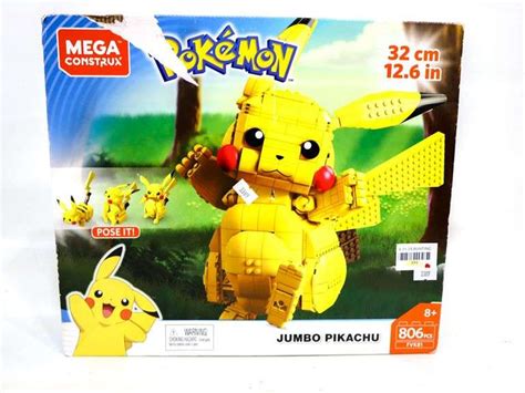 Mega Construx Pokemon Jumbo Pikachu Building Set Toy Bunting Online