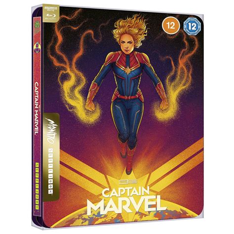 Marvel Studios Captain Marvel Mondo 59 Zavvi Exclusive 4K Ultra HD