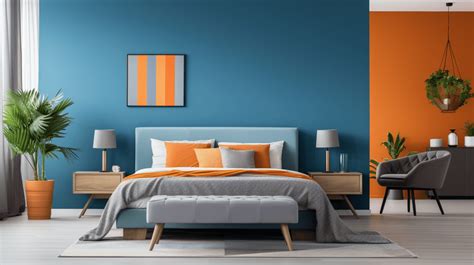 Complementary Colours That Will Make Your Bedroom Pops - Ideas 21