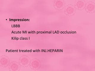 Ecg Lbbb And Acute Mi Ppt